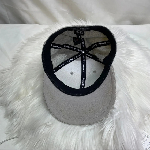 Sm flex fit light gray plain hat - Picture 5 of 9